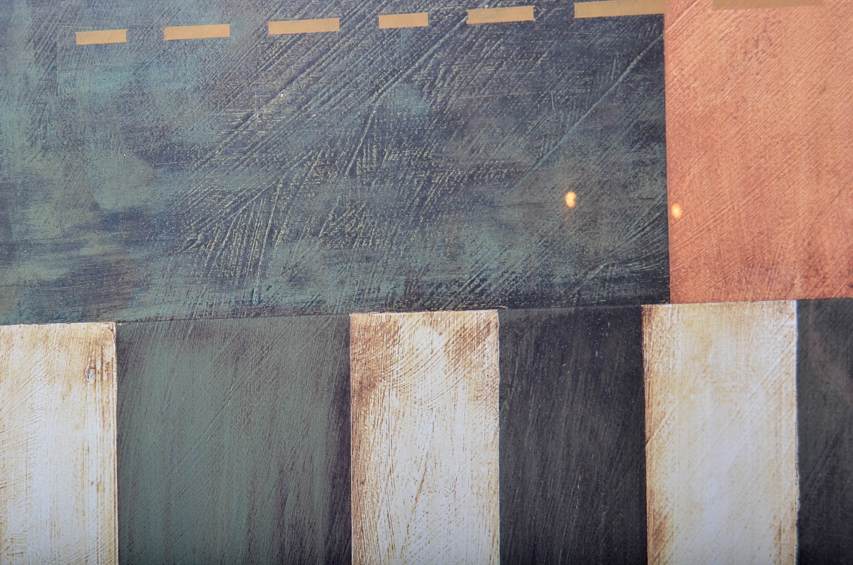 Framed Modern Offset Lithograph