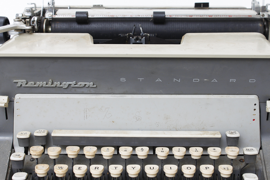 Mid-Century Remington Standard Typewriter