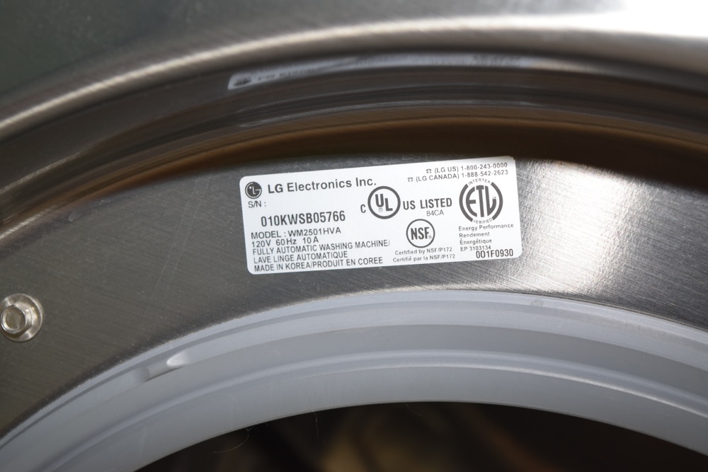 LG Front Load Washer and Dryer