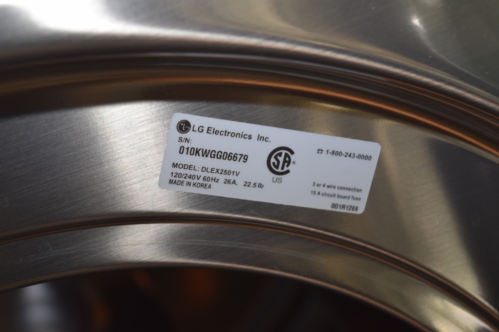 LG Front Load Washer and Dryer