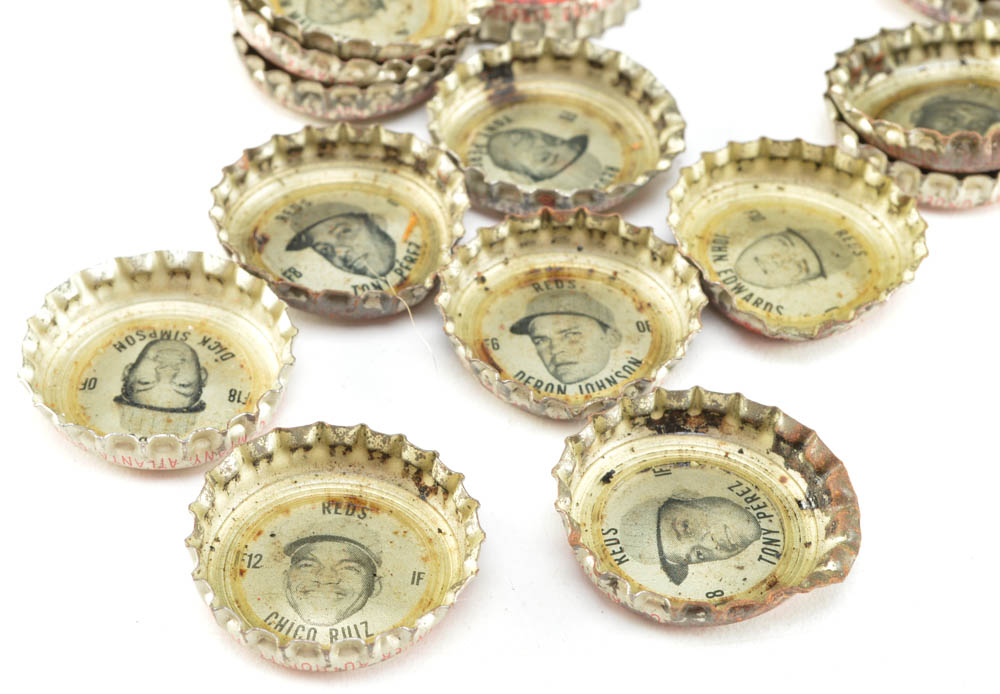 1960s Coke Baseball Player Bottle Caps