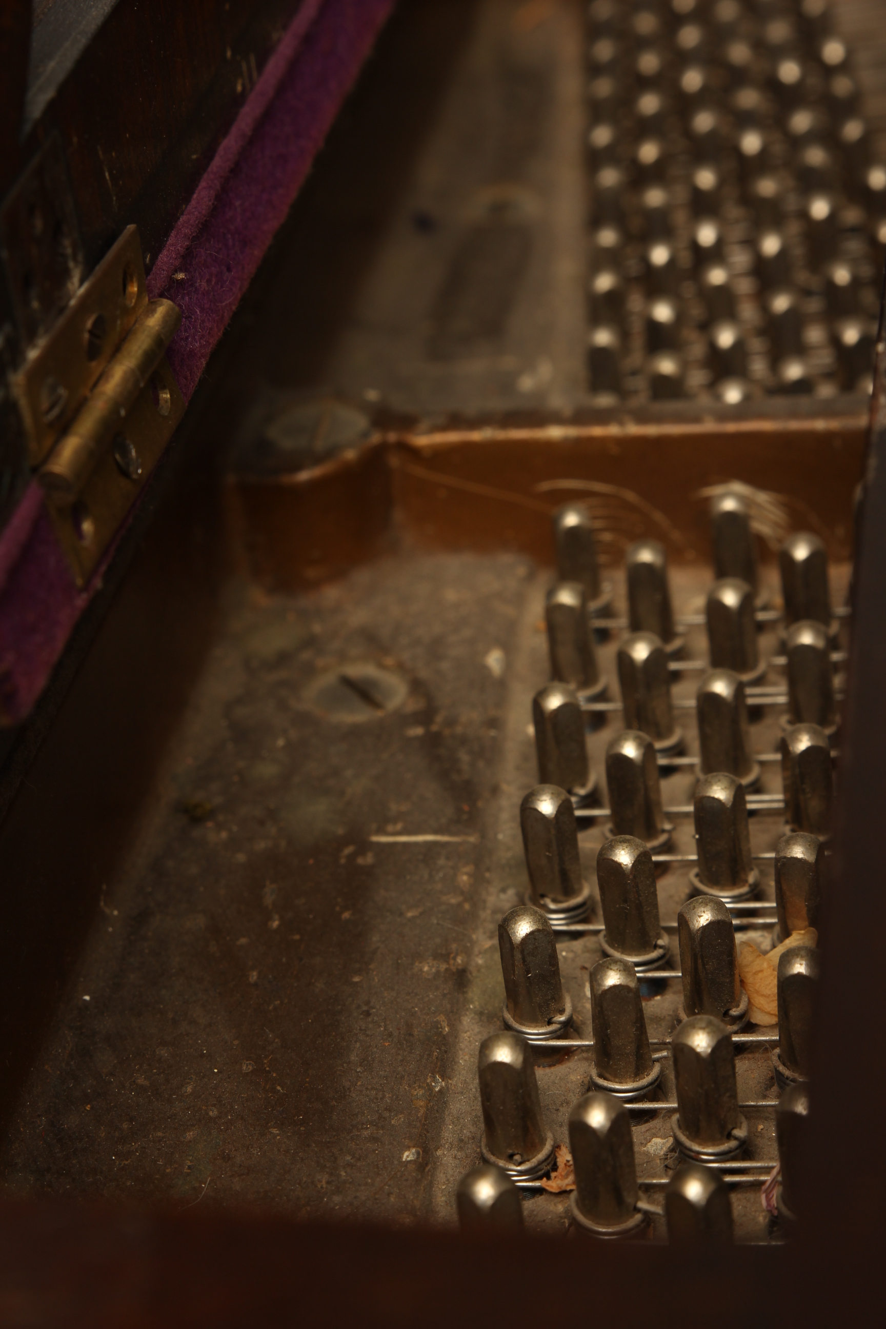 Antique Everett Baby Grand Piano and Bench