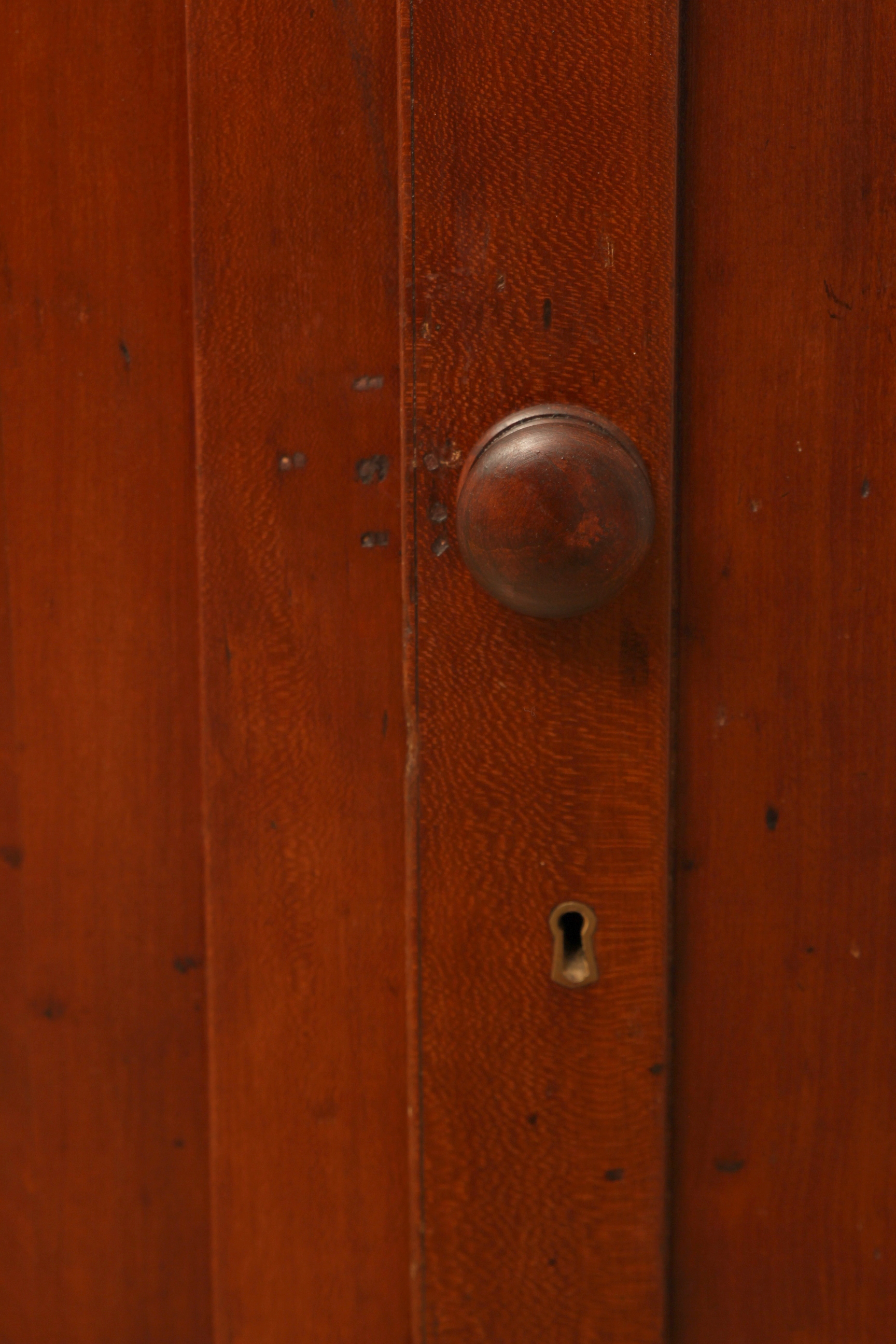 Antique Kentucky Cherry Corner Cupboard