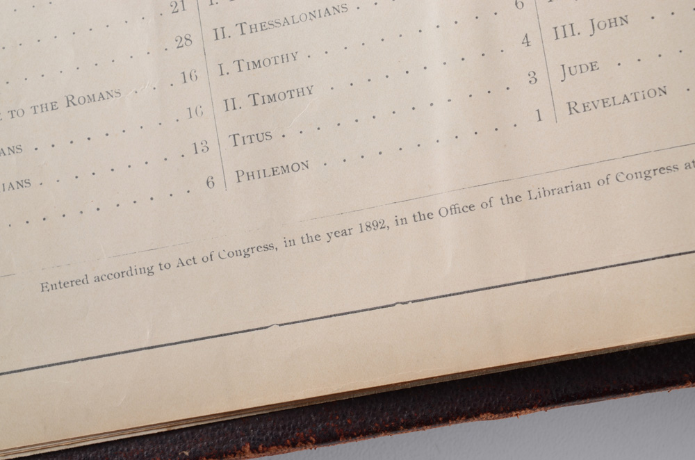 1893 Illustrated and Annotated Bible