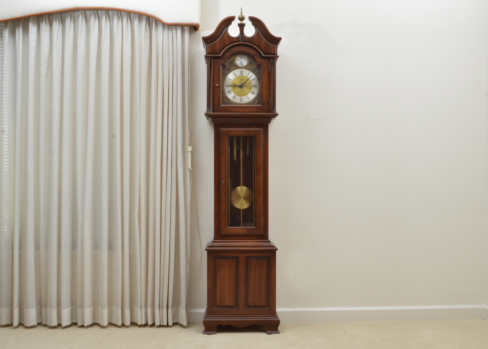 Ridgeway Tempus Fugit Grandfather Clock | EBTH