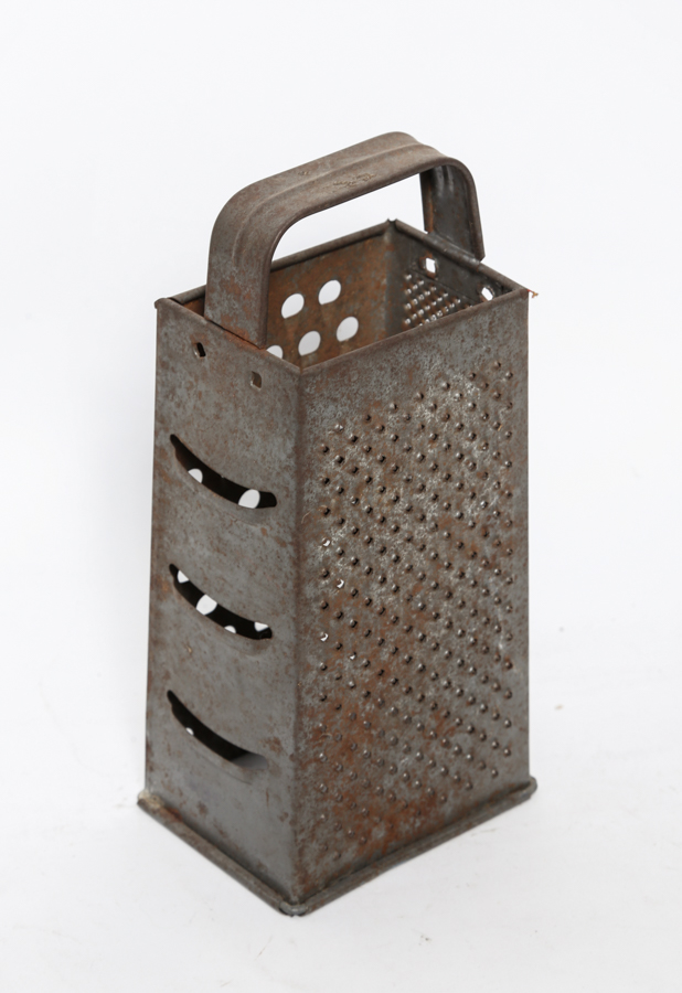 Vintage Cheese Grater and Home Decor Items