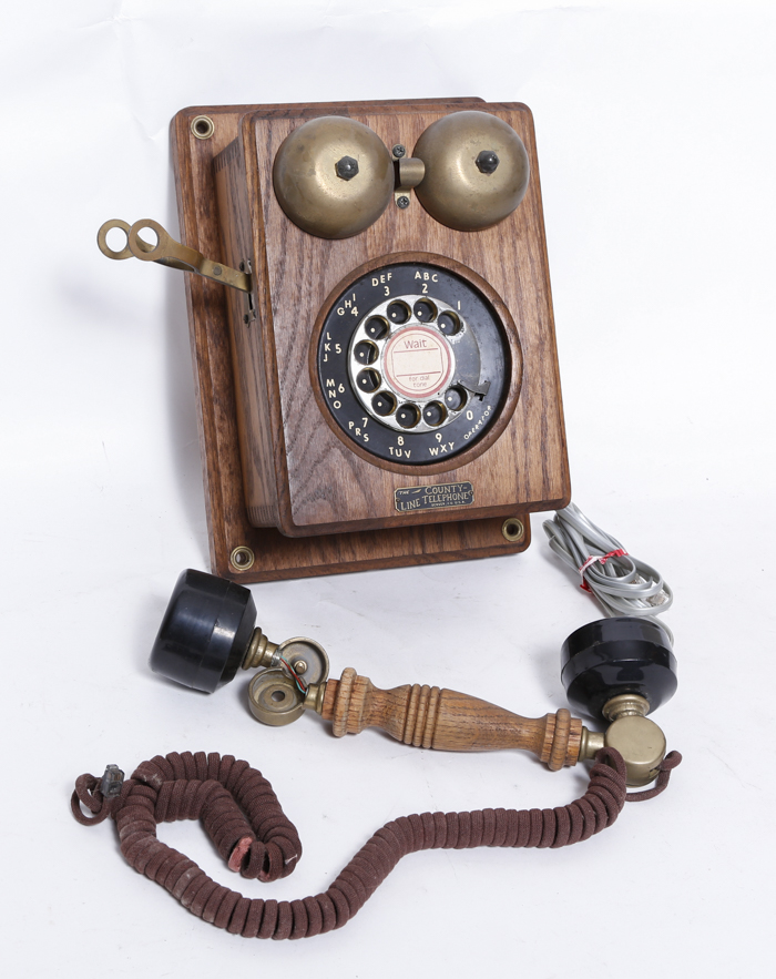 Vintage County Line Wall Telephone