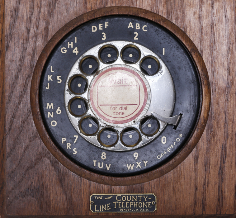 Vintage County Line Wall Telephone