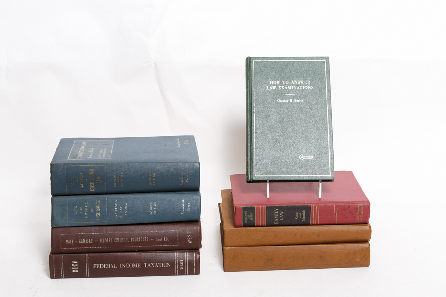 Collection of Vintage Law Books