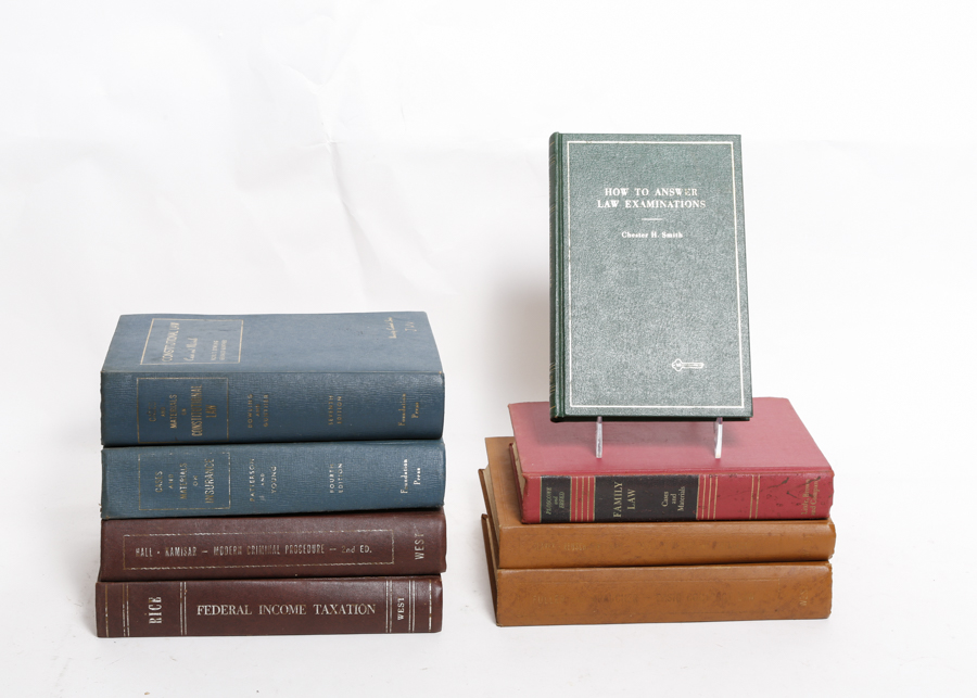 Collection of Vintage Law Books