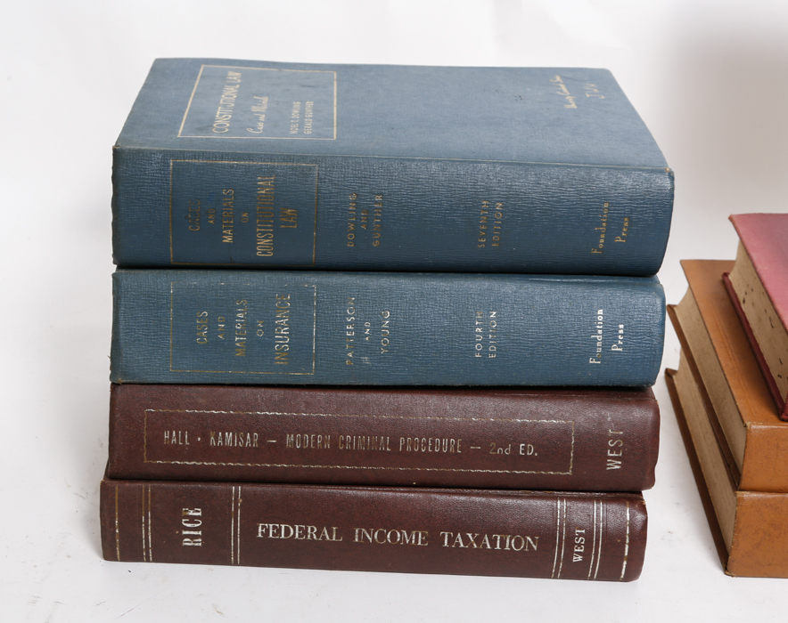 Collection of Vintage Law Books