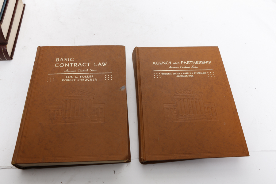 Collection of Vintage Law Books