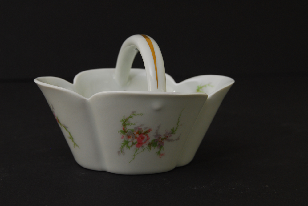 Limoges Box and Sugar Caddy