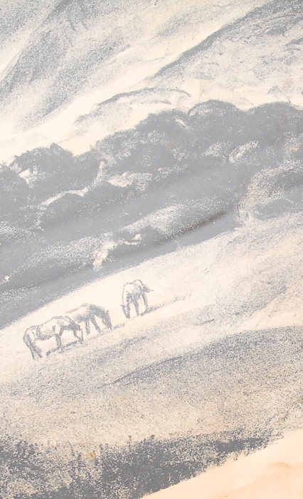 1938 Glenn Golton Signed Lithograph