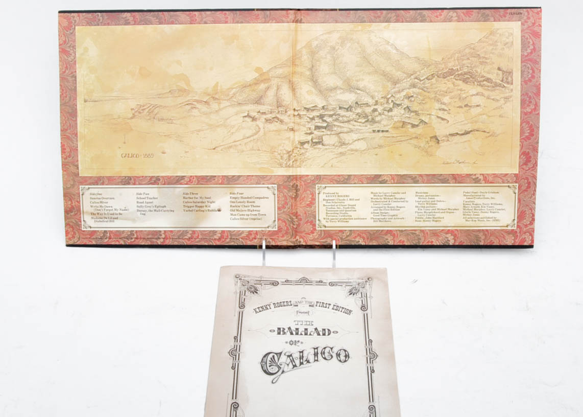 1972 Vinyl Record Album Kenny Rogers and the First Edition