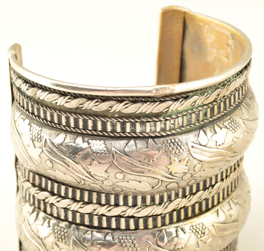 Two Indian Cuff Bracelets