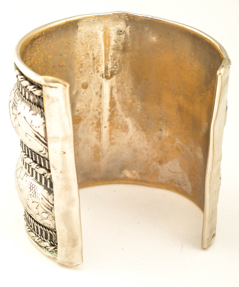 Two Indian Cuff Bracelets