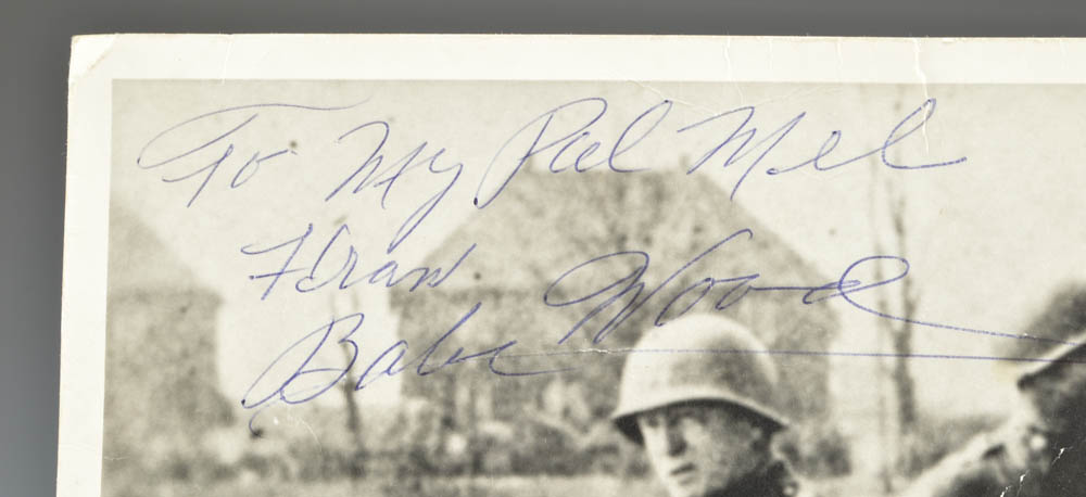 WWII General Patton Urinating in the Rhine Photographic Print