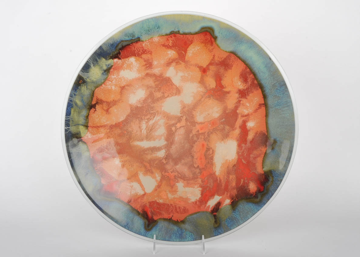 Pair of Decorative Modern Plates