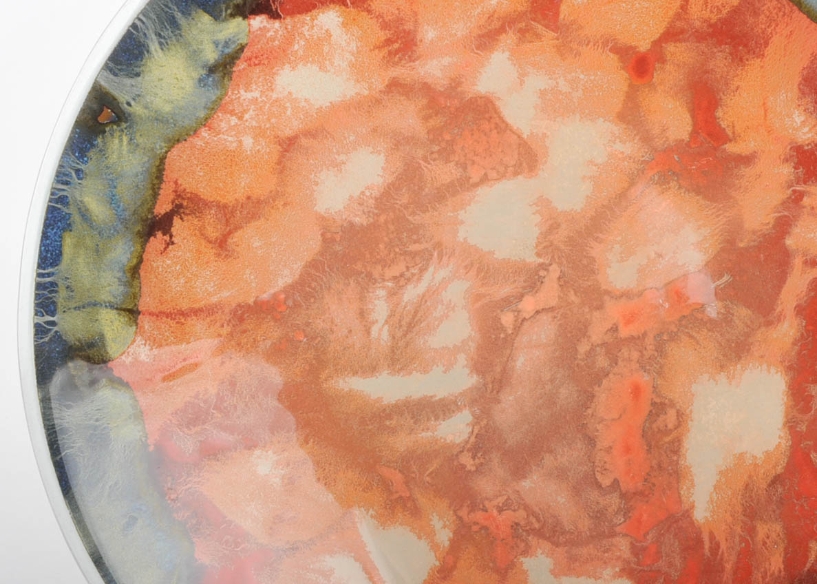 Pair of Decorative Modern Plates