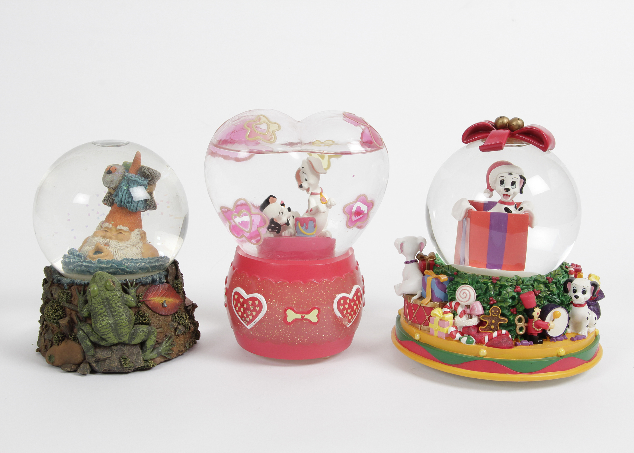 A Collection of Snow Globes