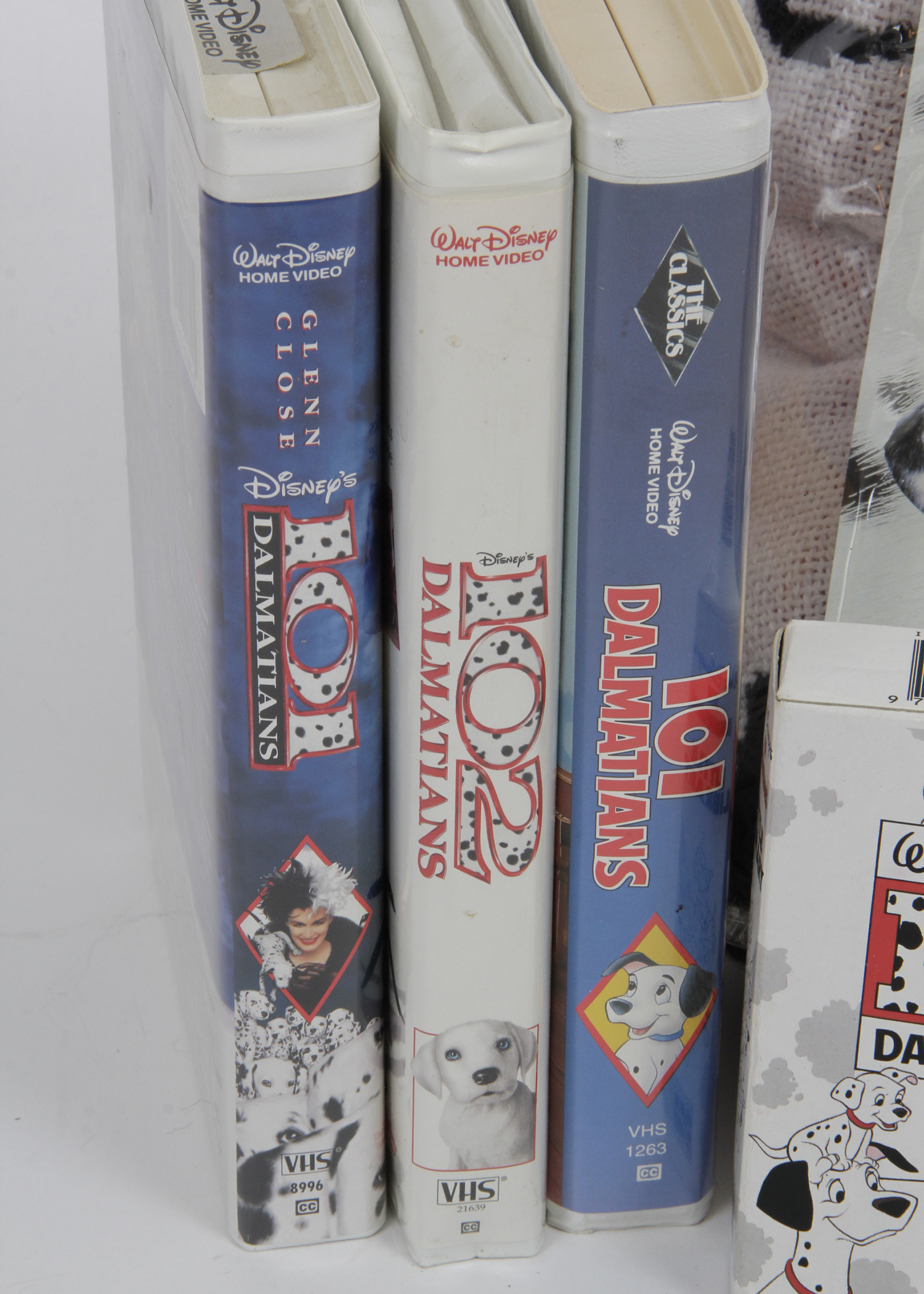 Collection of "101 Dalmatians" Videos and Blankets