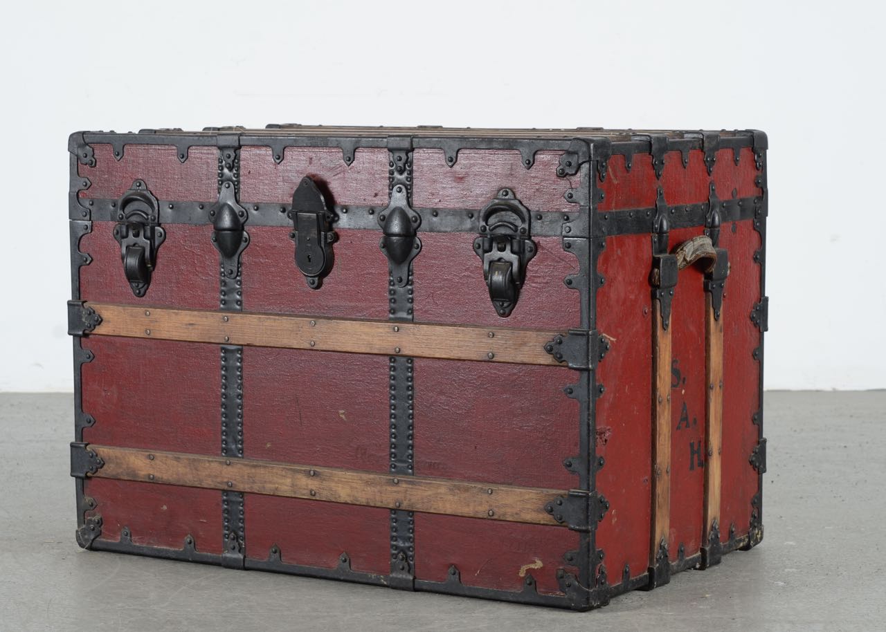 B.B.&B. Antique Steamer Trunk