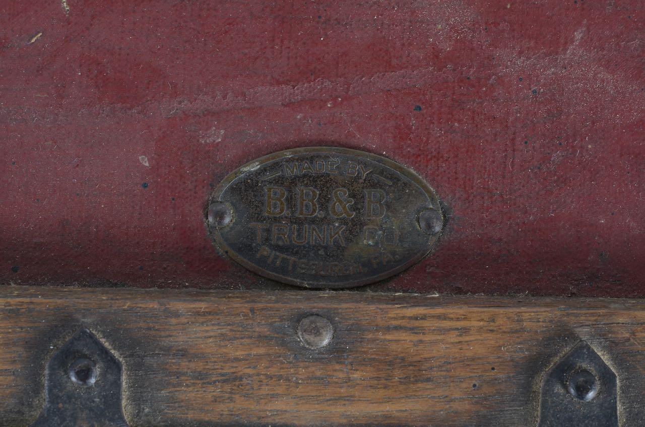 B.B.&B. Antique Steamer Trunk
