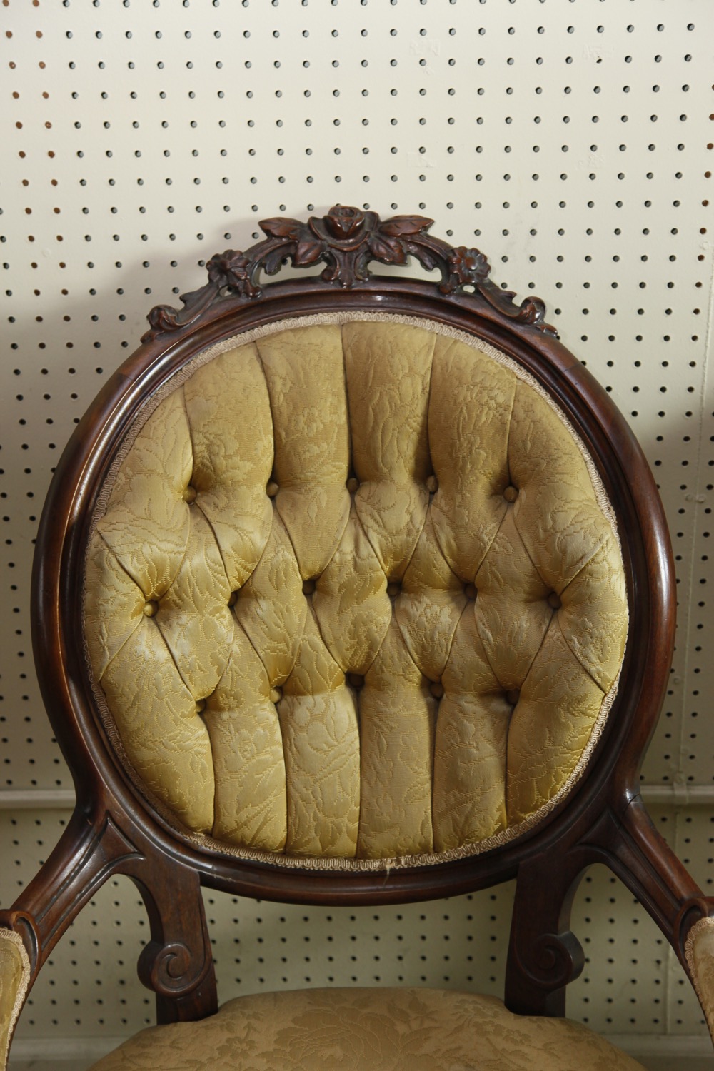 Pair of Rococo Revival Parlor Chairs