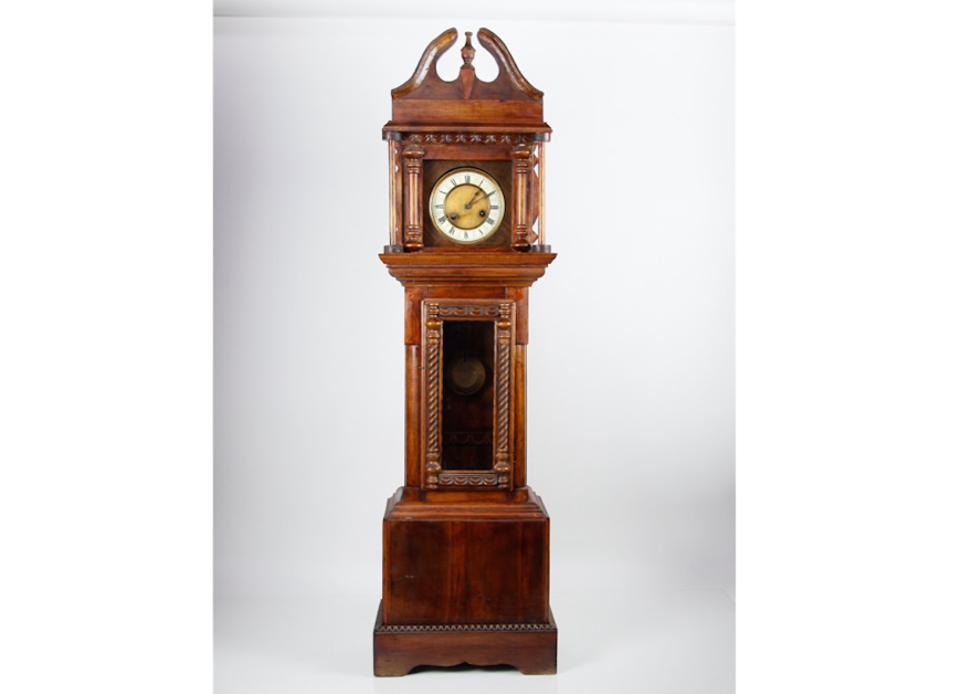 Small Early 20th Century Grandfather Clock