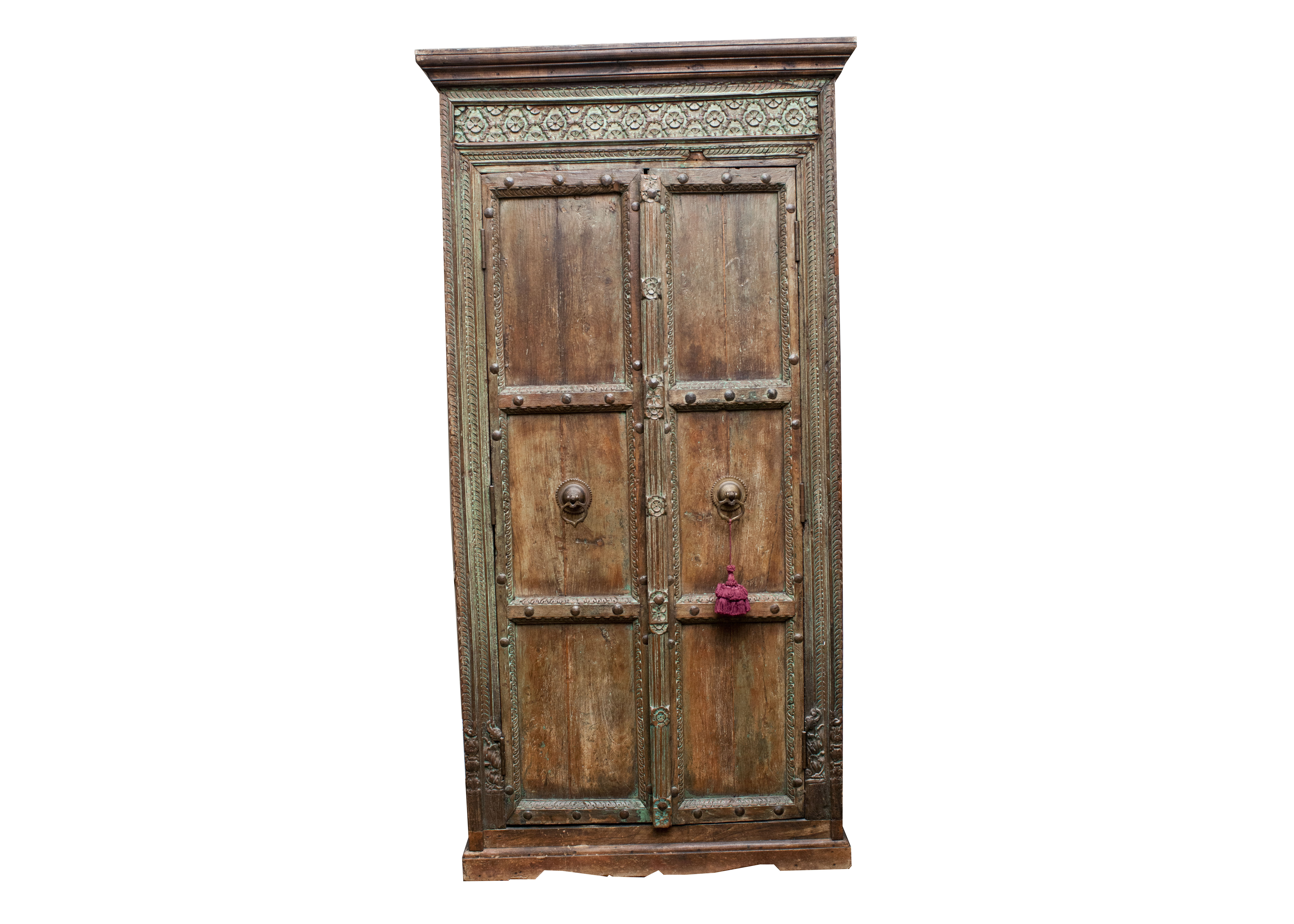 Medieval Reproduction Wood Cabinet