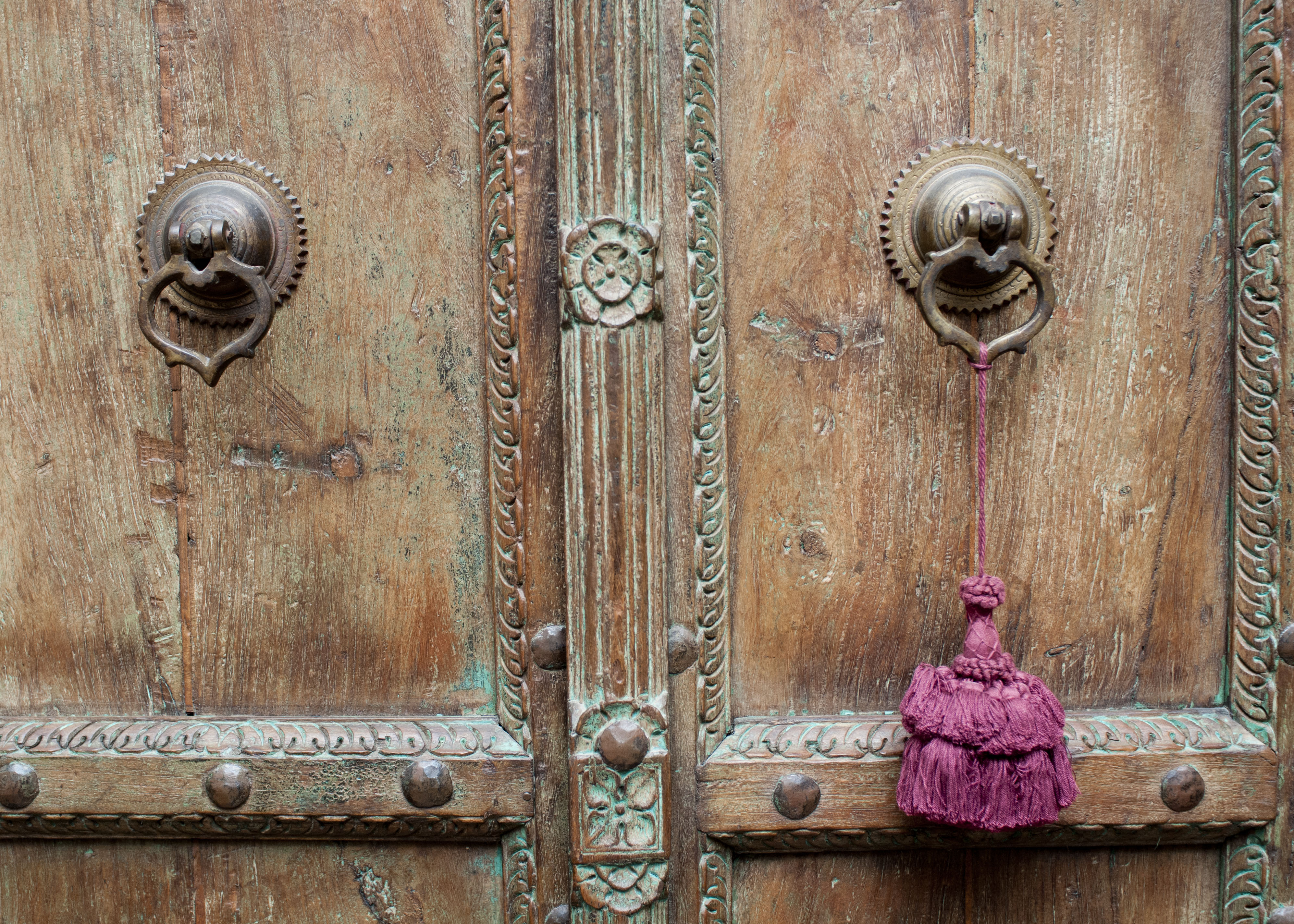 Medieval Reproduction Wood Cabinet