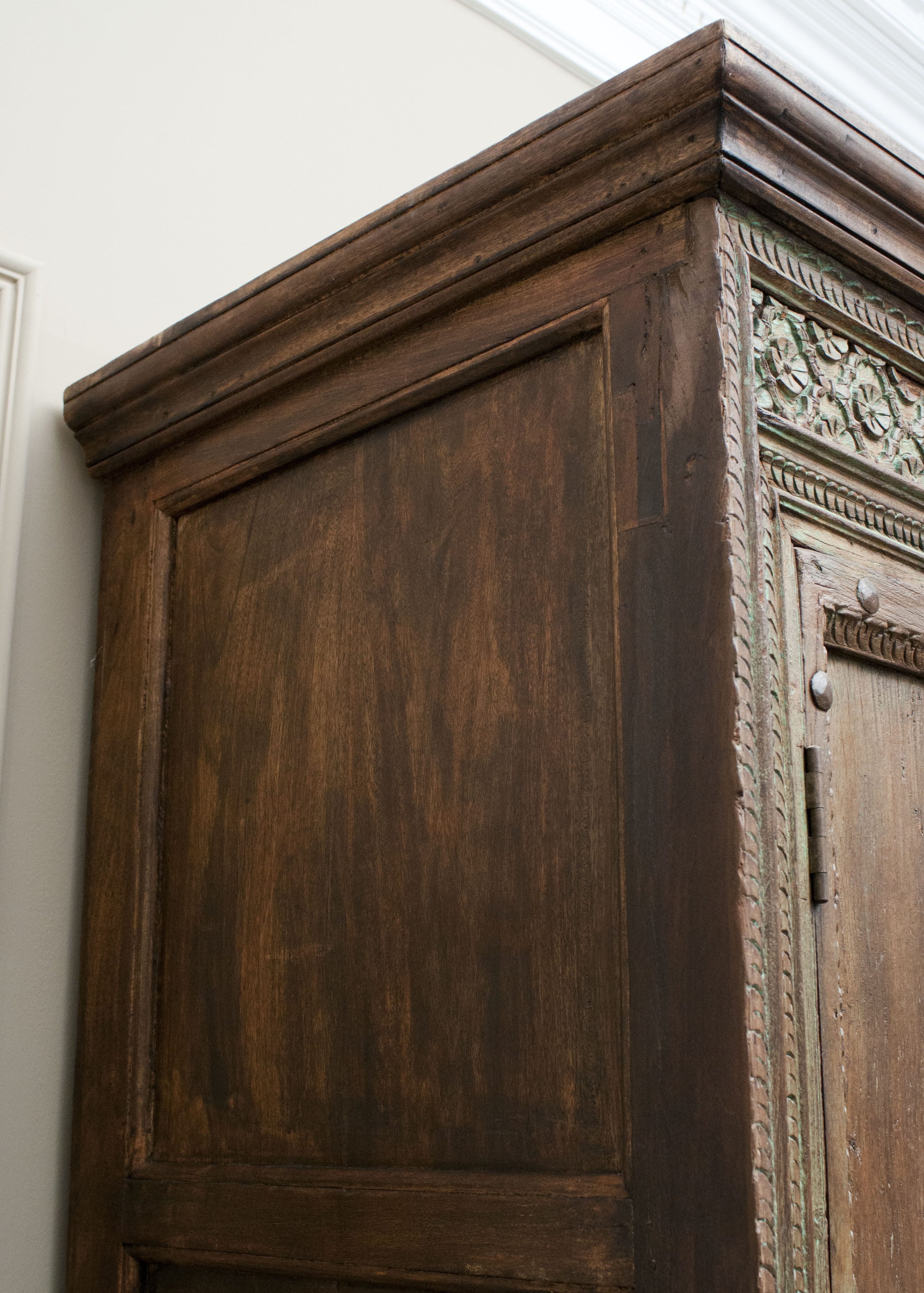 Medieval Reproduction Wood Cabinet