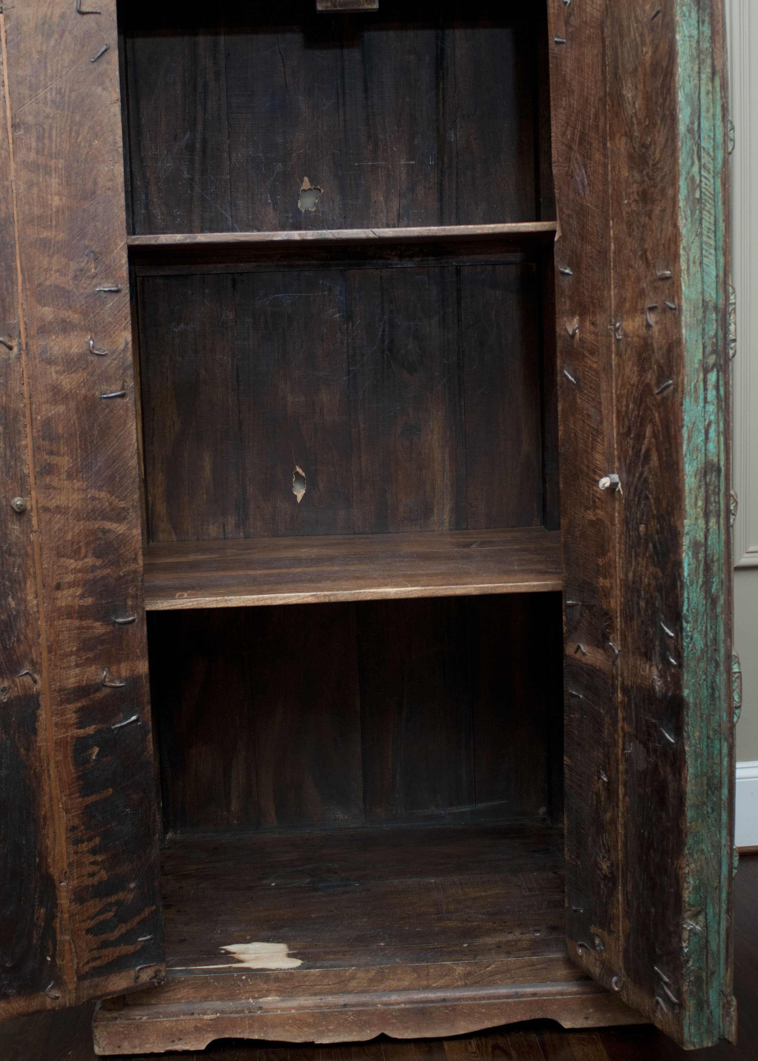 Medieval Reproduction Wood Cabinet