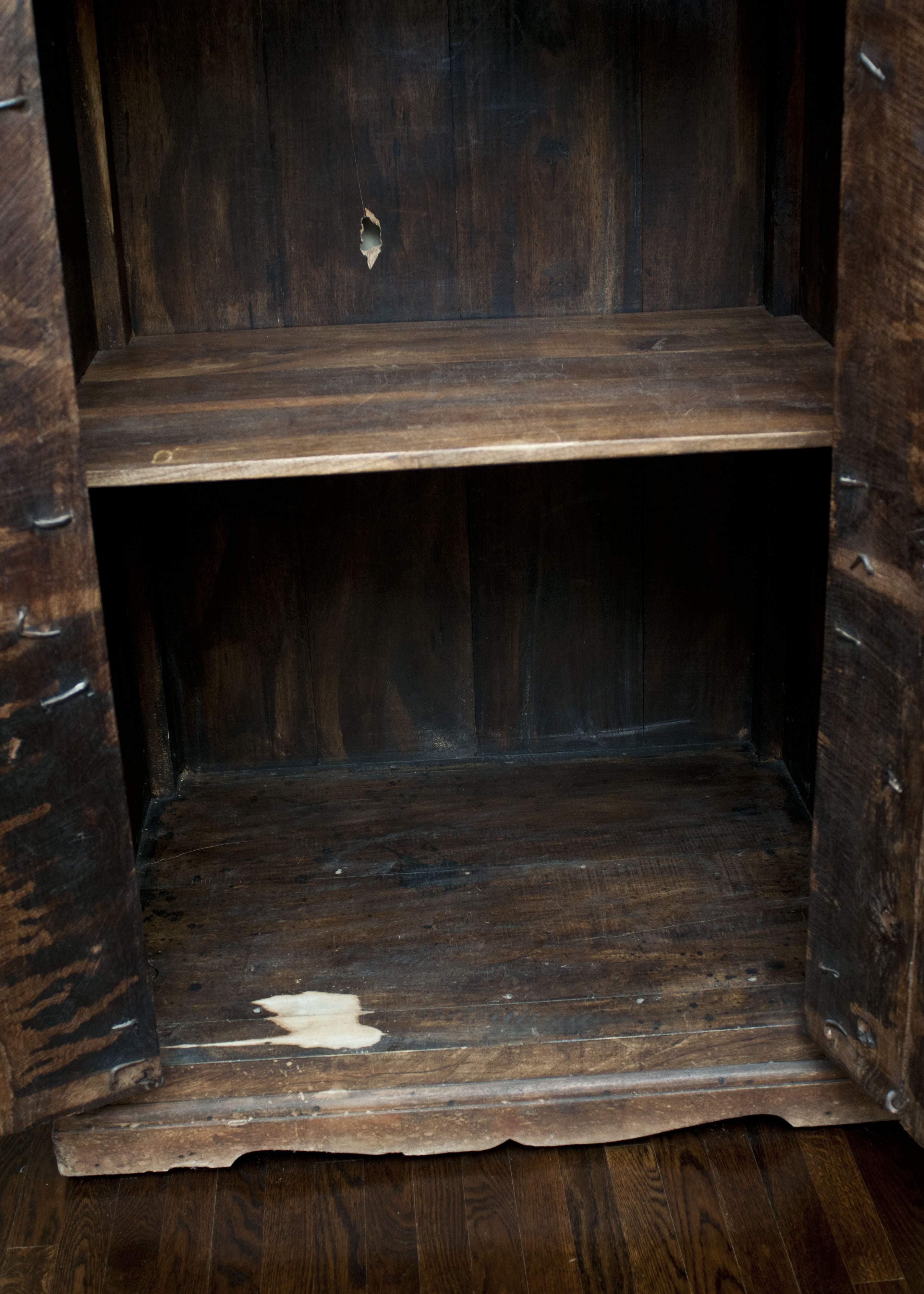 Medieval Reproduction Wood Cabinet