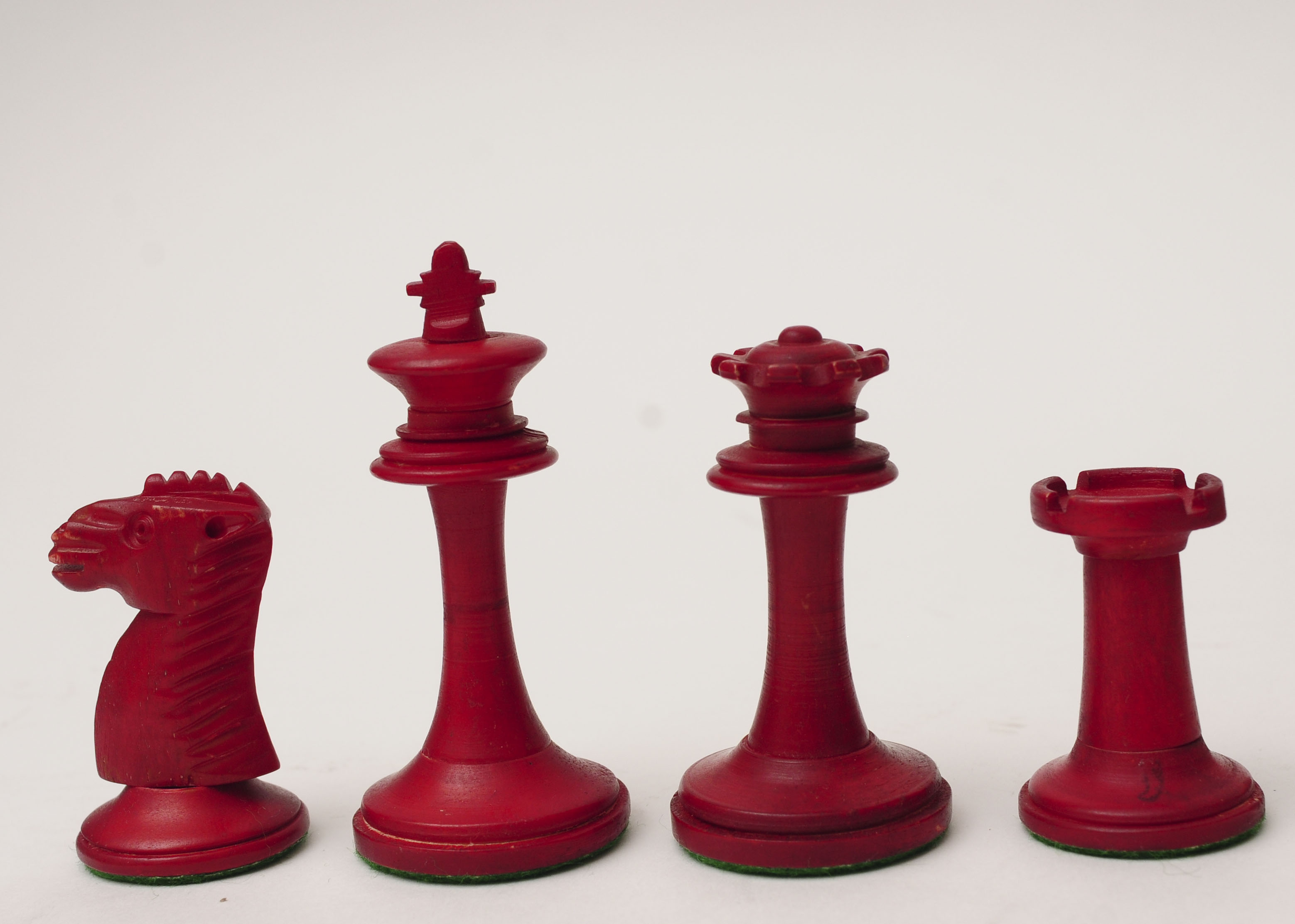 Antique Bone Chess Set