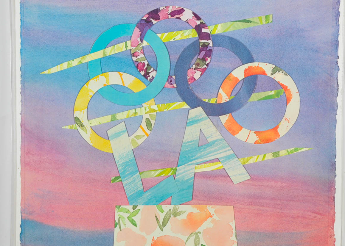 Complete Set of Signed 1984 Los Angeles Olympic Posters