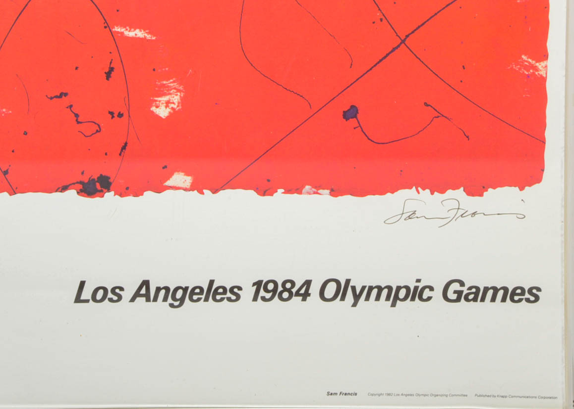 Complete Set of Signed 1984 Los Angeles Olympic Posters