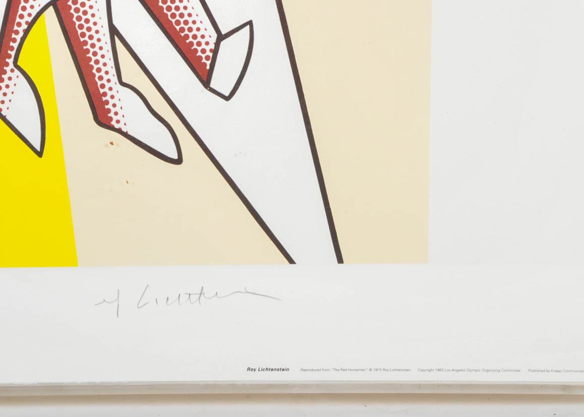 Complete Set of Signed 1984 Los Angeles Olympic Posters