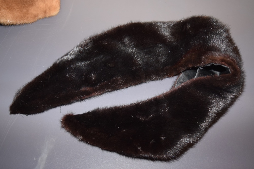 Collection of Vintage Fur Stoles and Hat
