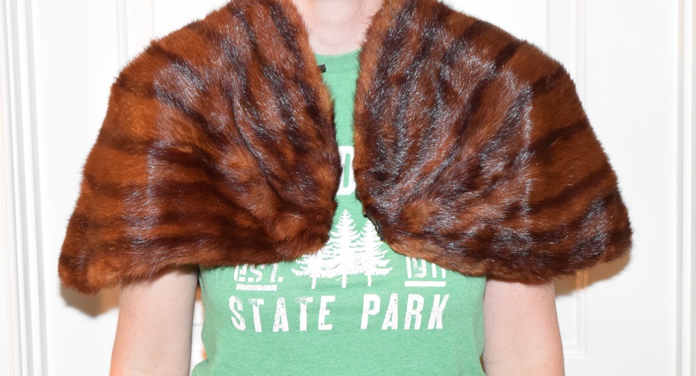 Collection of Vintage Fur Stoles and Hat