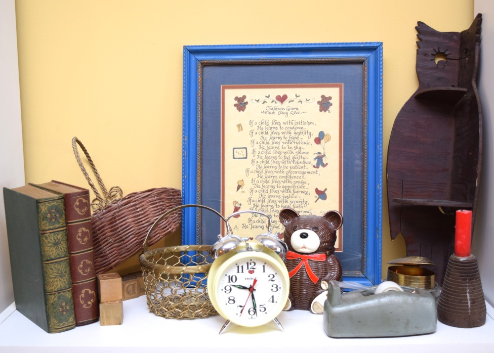 Collection of Baskets and Home Decor