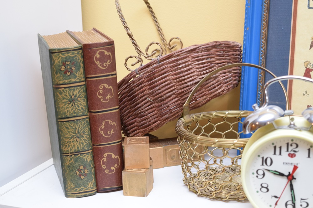 Collection of Baskets and Home Decor