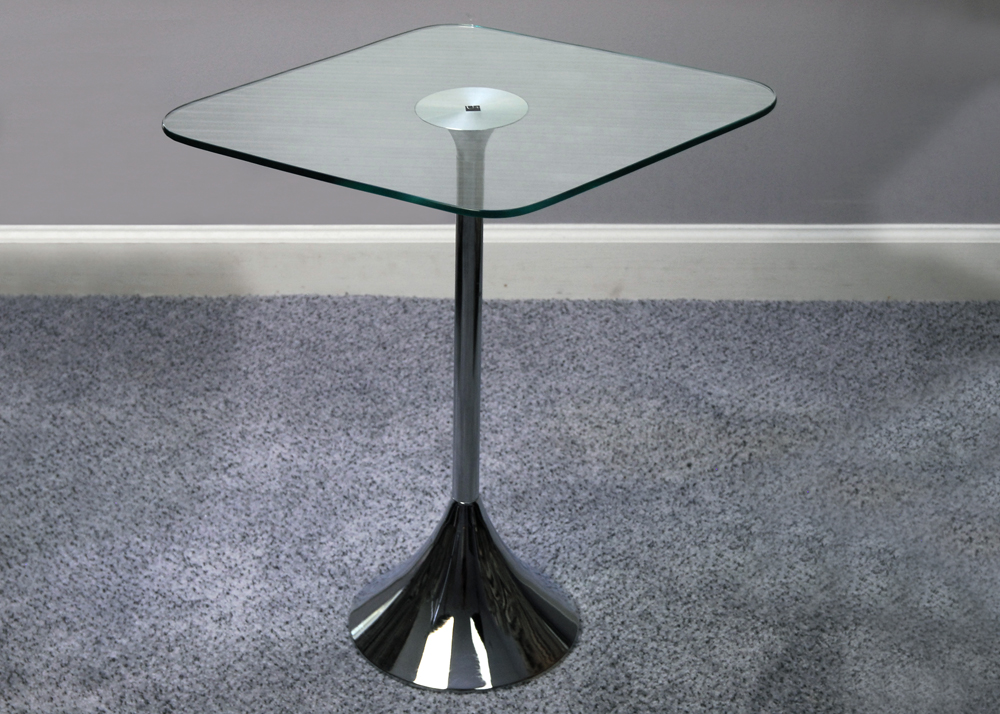 Umbra end deals table glass