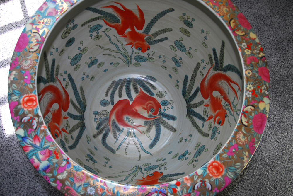 Chinese Fish Bowl Planter