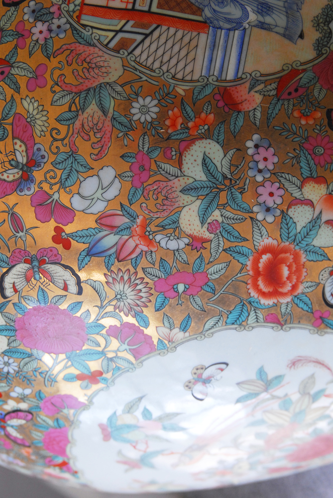 Chinese Fish Bowl Planter