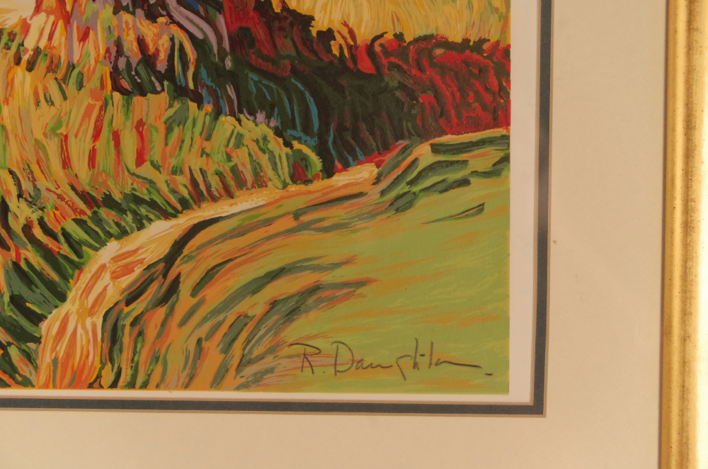 Signed Robert Daughters Artist Proof Print