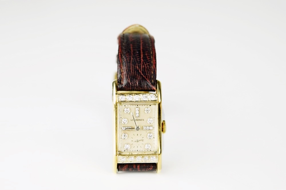wittnauer ウイットナー 14K ゴールド 腕時計 Circa 1950s Wittnauer Mens' Wrist Watch with 1959 Engraving