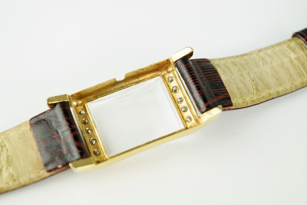 Ladies' 14K Gold and Diamond Longines-Wittnauer Watch