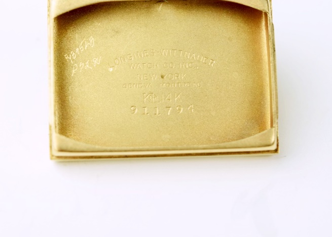 Ladies' 14K Gold and Diamond Longines-Wittnauer Watch